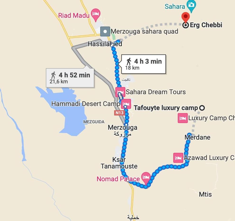 Tafouyte Luxury Camp Hotel Merzouga Eksteriør billede